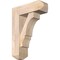 Ekena Millwork Balboa Craftsman Smooth Bracket w/ Offset Brace, Douglas Fir, 7 1/2"W x 22"D x 30"H BKT0806X22X30BOA04SDF - alternate 1